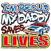 Police Youth T-Shirt : I'm Proud My Daddy Saves Lives