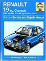 Renault 19 (Petrol) inc Chamade Service and Repair Manual 1989 to 1984 F to M Reg (Haynes Service & Repair Manuals)