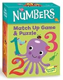 Peaceable Kingdom Numbers Match Up Memory Game and Floor Puzzle