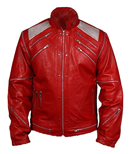 MSHC Men's Michael Jackson Beat It Faux Leather Jacket