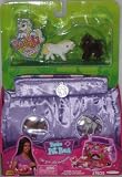 Pony In My Pocket Purple Phunkie Pouch with Annabelle the Appaloosa and Maggie the Morgan