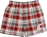 Washington State Cougars Red/Black Legend Flannel Boxer Shorts