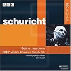 Brahms: Tragic Overture; Reger: Variations and Fugue on a theme by Hiller; Beethoven:... by Ludwig van Beethoven, Johannes Brahms, Max Reger, Adrian Boult, and Carl Schuricht