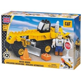 Mega Bloks CAT Motor Grader by Mega Brands