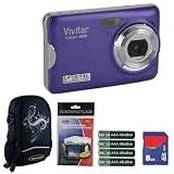 Buy Vivitar Vivicam VX029 10.1MP 2.7IN. LCD Grape Purple HD Digital Camera Plus 8GB... by Vivitar&node=172282