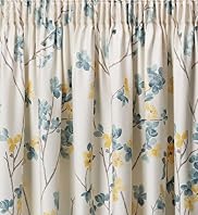 Blossom Pencil Pleat Curtains