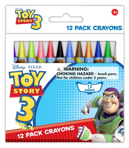 Toy Story 12 pack wax crayons (10554A)