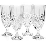 Godinger Dublin Crystal Set of 12 Iced Beverage Glasses