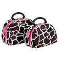 Luca Vergani 2-pc. Cosmetic/Toiletry Bag Set - Black