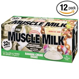 Cytosport - Muscle Milk RTD - 12 Bottles (17oz each)
