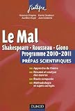Le mal - L'épreuve français/philo pour les prépas scientifiques programme 2011-2012