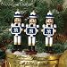 New York Yankees 3 pk Nutcracker Ornaments