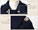 Girls Winter Faux Wool Collar Coats Warm Jacket Long Outerwear Parka Overcoat