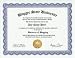 Blogging Blogger Blog Degree: Custom Gag Diploma Doctorate Certificate (Funny Customized Joke Gift - Novelty Item)