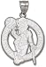 Boston Celtics NBA Logo Giant Pendant (Silver)