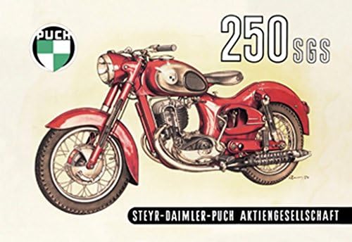 Puch 250 SGS - Steyr-Daimler-Puch Aktiengesellschaft, 12x18 Paper Giclée