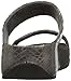 FitFlop Women's Lulu Metallic Snake Slide Dress Sandal, Pewter, 6 M US