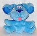 Blues Clues; 7" Blue [The Blue Dog] Hand Puppet [For Childs Hand] Plush Stuffed Toy Doll