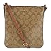 Coach Signature N/S Crossbody - Khaki/Saddle
