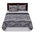 Home Broken Stripe Quilt Collection - Blue