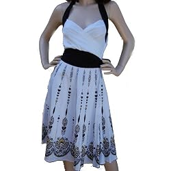 New Unique Sexy Print Cocktail Casual Halter Dress