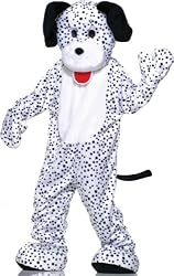 Dalmatian Plush Economy Mascot Adult Costume - One-Size - Mascot Costumes