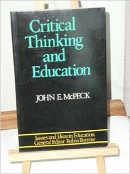 Mcpeck critical thinking picture