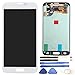Comfine Original OEM Replacement for Samsung Galaxy S5 LCD Display Screen + Touch Digitizer Assembly, for G900 G900A G900P G900T G900V G900R4 G900F, Repair Tools + Samsung Logo, White