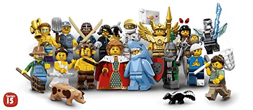 LEGO Series 15 Minifigures - Complete Set of 16 Minifigures (71011)