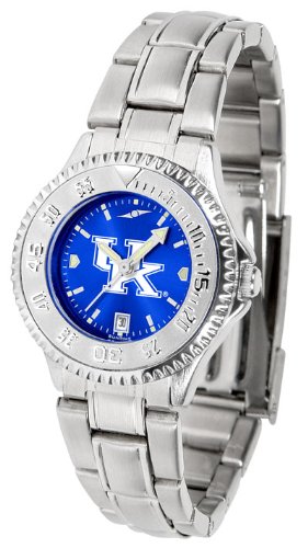 Kentucky Wildcats UK NCAA Womens Steel Anochrome Watch