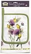 Goldfinch Kitchen Towel / Potholder Set