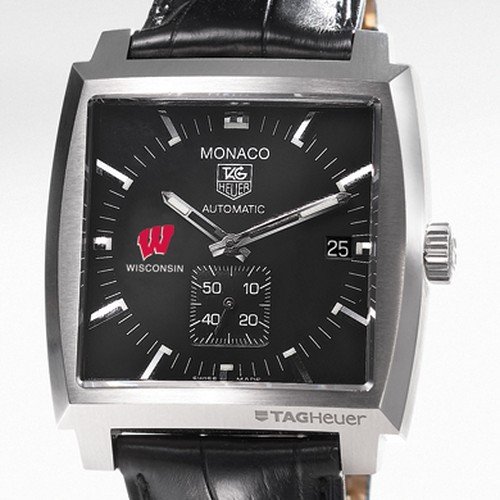 University of Wisconsin TAG Heuer Watch - Mens Monaco Watch