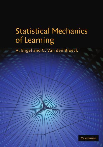 Statistical Mechanics of Learning by A. Engel (2001-04-02)