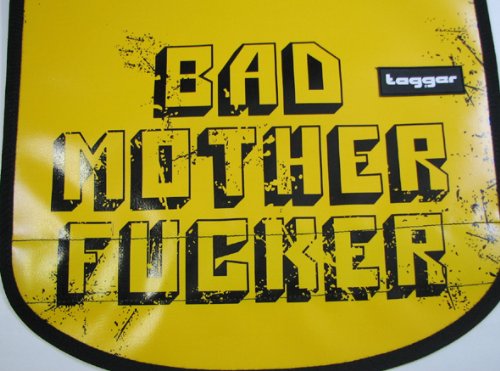 Cover image : TAGGER(タガー) CREW(大サイズ) FLAP BAD MOTHER FUCKER SAYE CF-55