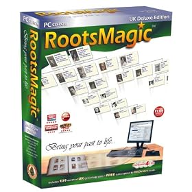 RootsMagic 4 UK Deluxe Edition (PC CD)