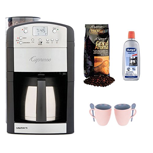 Capresso 465.05 Coffeeteam TS 10cup Thermal Carafe Coffee Maker
