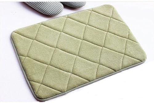 Memory Foam Bathroom Bath Mat Rug (Green)