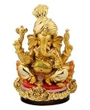 Gold Finish Decorative Ganesh Statue