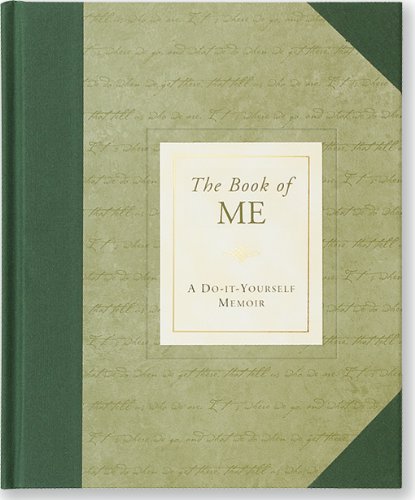 the book of me a do it yourself memoir notebook diary autobiographical journal