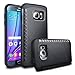 Galaxy S7 case, KuGi ® Samsung S7 case - [ Drop / Shock Proof ] High quality PC + TPU Dual Layer Heavy Duty Slim Fit Shield Case for Samsung Galaxy S7 smartphone.(Black)