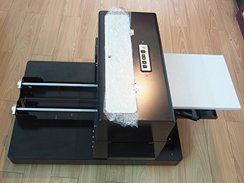 Gowe® T-shirt Printer, A4 Size Flatbed Printer T-shirt Printer, Textile Printer