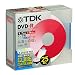 TDK 日本製 DVD-R 16倍速 インクジェットプリンタ対応(カラーミックス） キューブケース入り 25枚 DR47PWMC25CSの画像