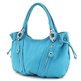 Zipper Hobo Handbag