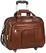 McKleinUSA Damen 80714 R Series Leather Detachable-Wheeled Laptop Case (Brown)