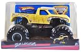 Hot Wheels Monster Jam 1:24 Scale Die Cast Official Monster Truck 2010 Series - Alex Blackwell and Chuck Warner BULLDOZER with Monster Tires, Working Suspension and 4 Wheel Steering - Dimension : 7 (L) x 5-1/2 (W) x 4-1/2 (H)