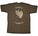 Taz Party Animal Mens Brown T-shirt