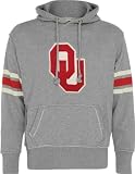 Oklahoma Sooners Heather Grey Bolt Pullover Hooded Sweatshirt