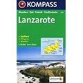 Kompass Karten, Lanzarote: Wander-, Bike-, Freizeit- und Stra�enkarte (Aqua3 Kompass)