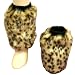 Cheetah Animal Print Faux Fur Leg Warmer Muff Boot Cover