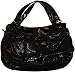 Women's Kenneth Cole Reaction Purse Handbag Tote Scrunch Time Black